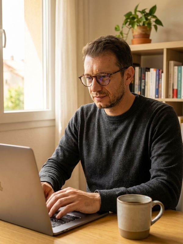 Andi working on the Routinara Protocol